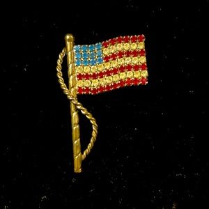 Fashion  American Flag pin